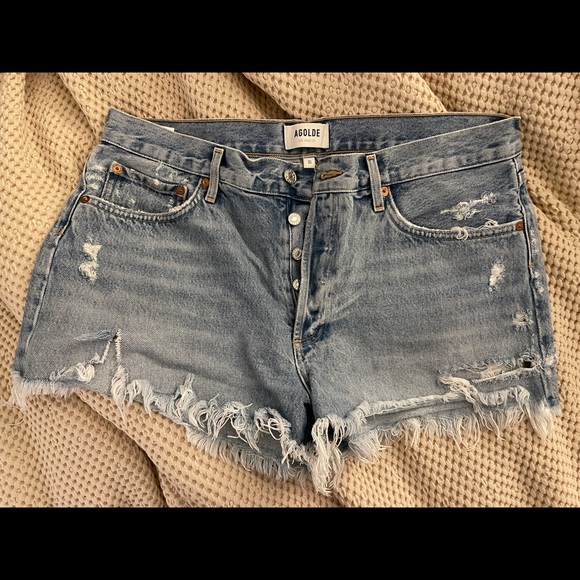 Agolde Jean Shorts - Picture 1 of 3